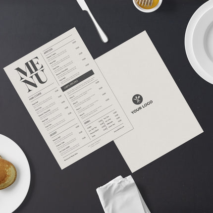 A4 Food Menu Flyer FFM001