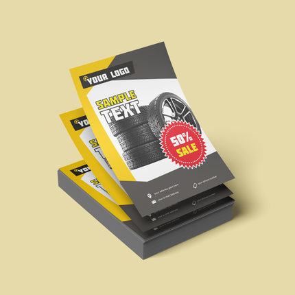 A4 Single Side Advertising Flyer FFM004