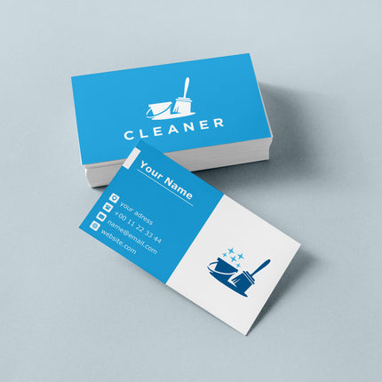 Cleaning Business Card BCC001
