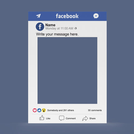 Facebook Selfie Frame
