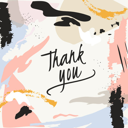 Thank You Card TY007