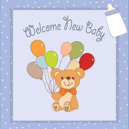 New Baby Card NB016